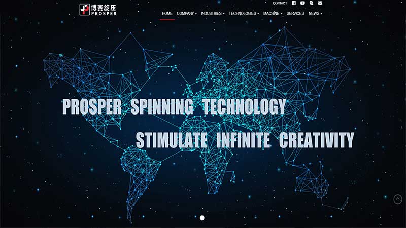 B2B獨立站：精密加工機械設(shè)備 - HTML5自適應(yīng)海外營